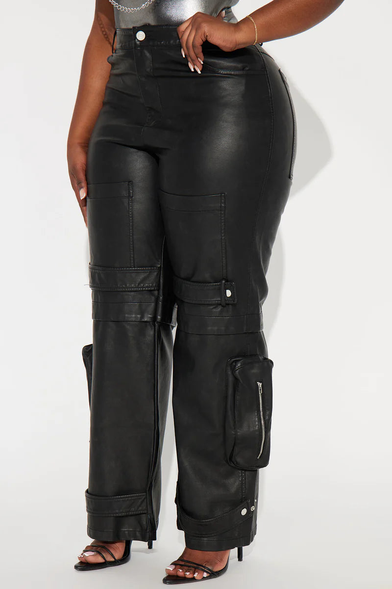 STREET HEAT WASHED FAUX LEATHER