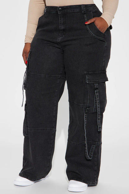 DESI MINERAL WASH CARGO PANT