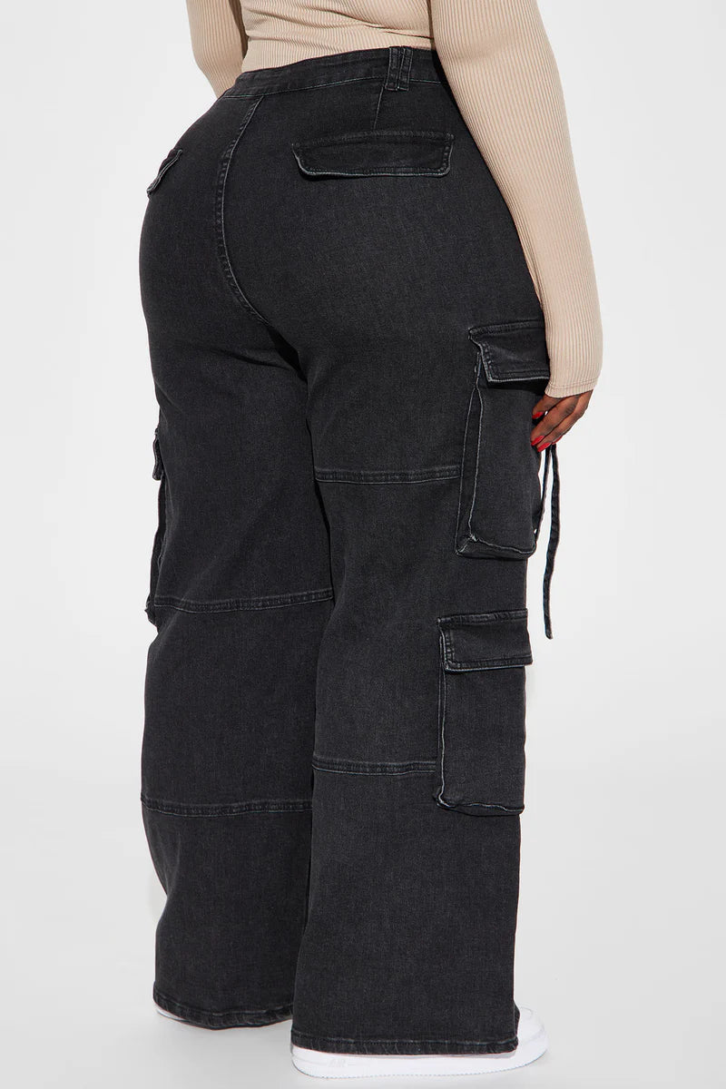 DESI MINERAL WASH CARGO PANT