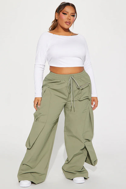 MIND YOUR OWN BUSINESS PARACHUTE JOGGER