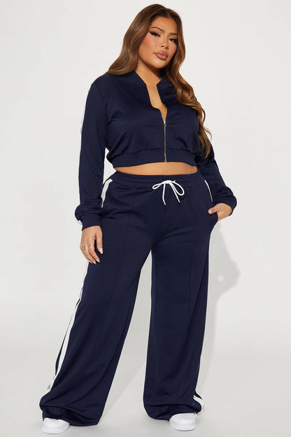 HANGING OUT LATER TRACK PANT SET
