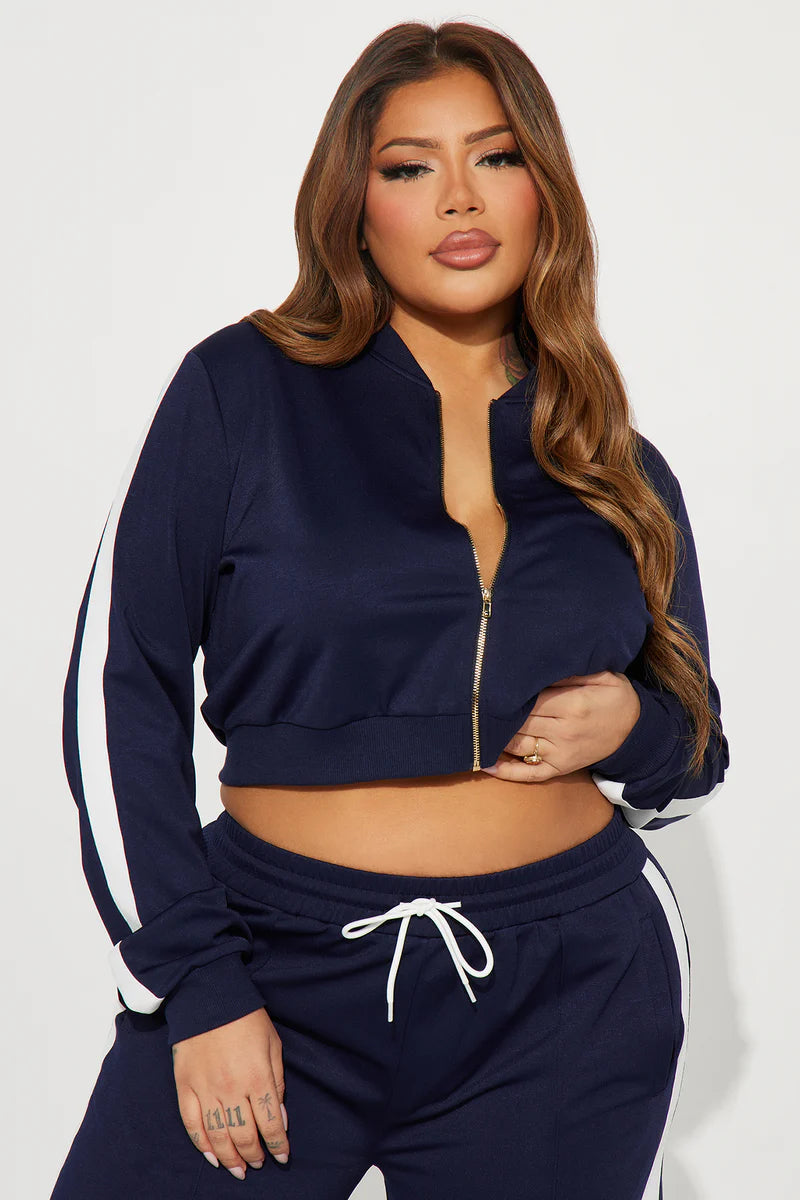 HANGING OUT LATER TRACK PANT SET