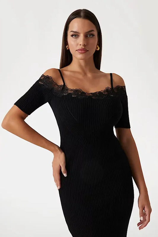 Fitted Knit Dress