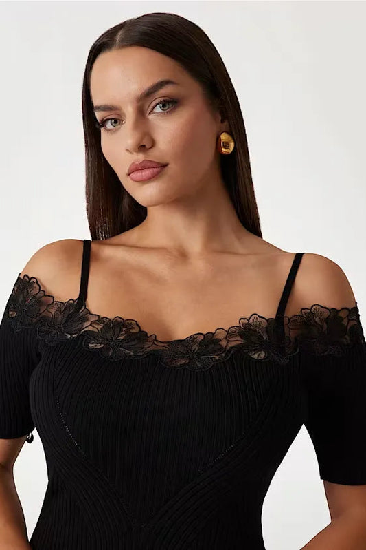 Fitted Knit Dress