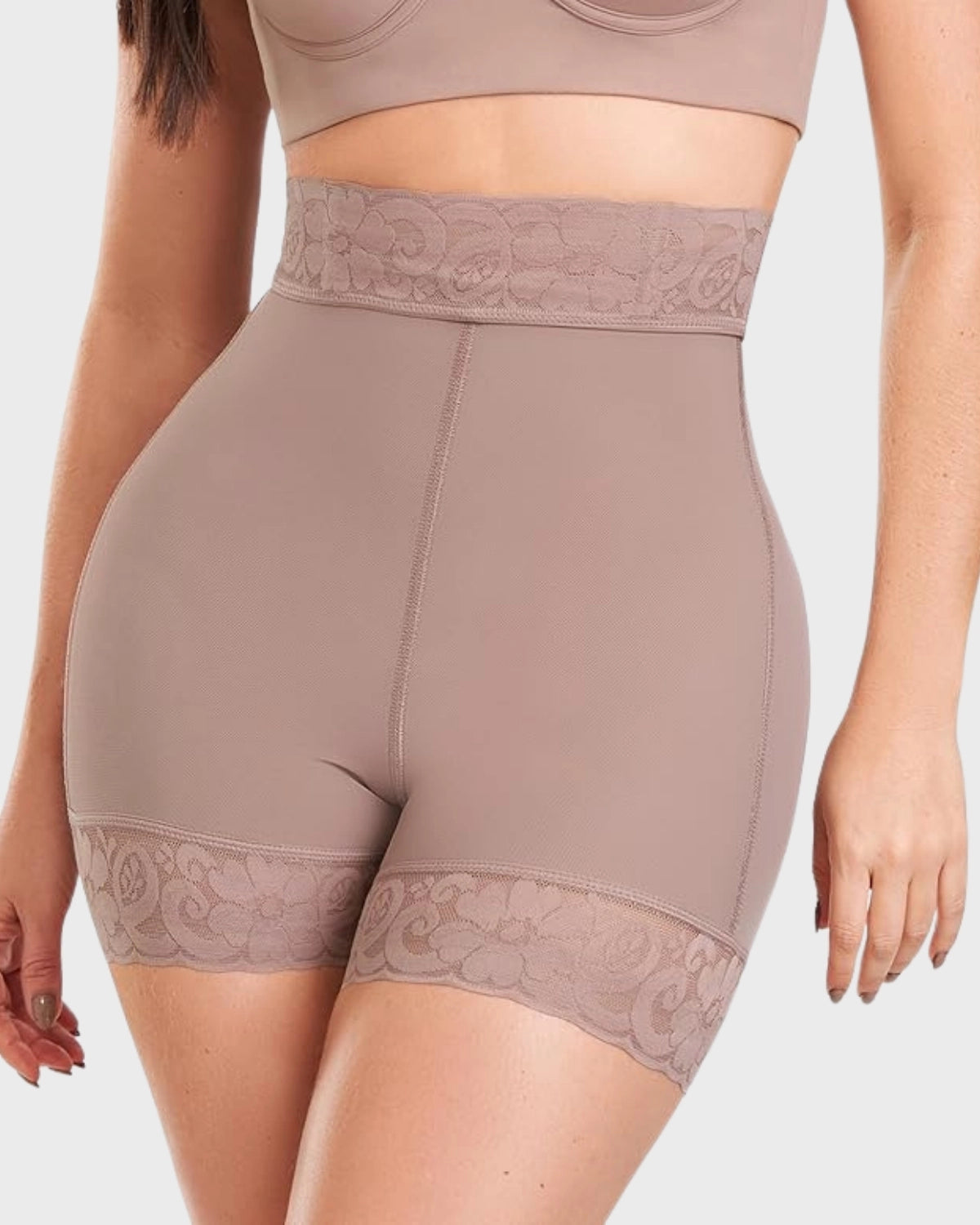 Shorts reductores de cintura alta