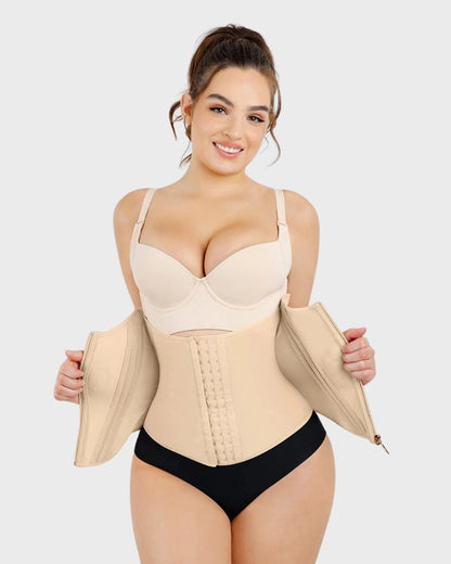 Faja moldeadora de cintura con cierre invisible