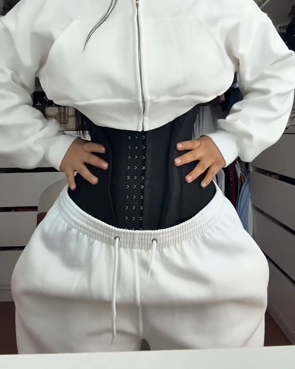 Faja moldeadora de cintura con cierre invisible