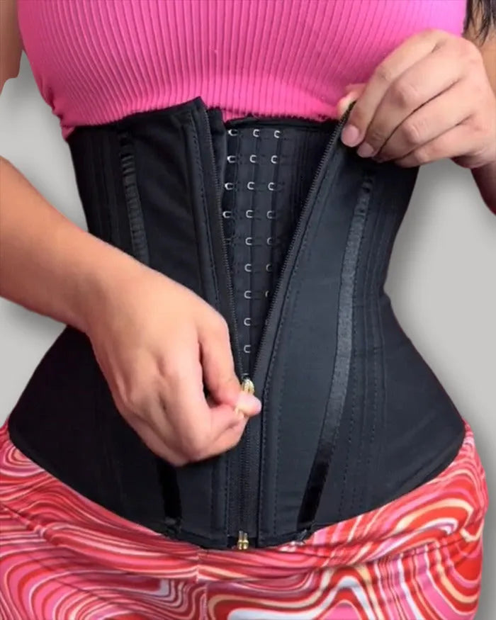 Faja moldeadora de cintura con cierre invisible