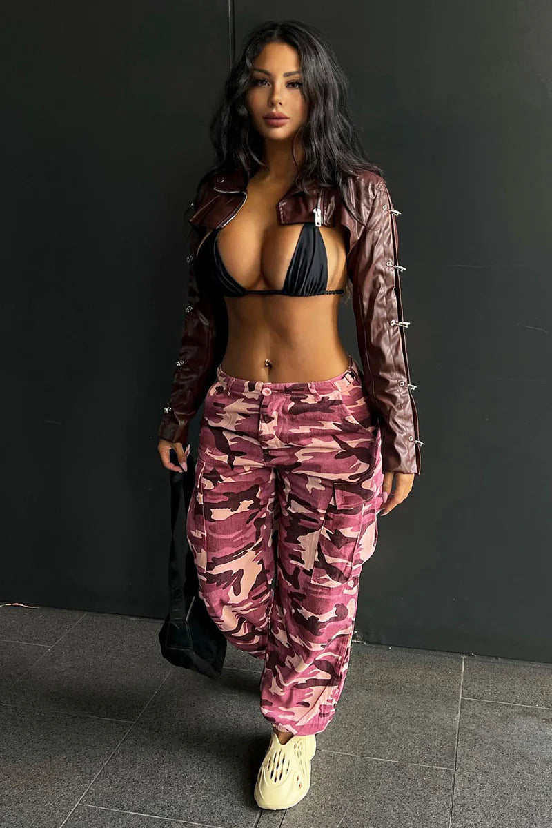 CADET KIM OVERSIZED CAMO