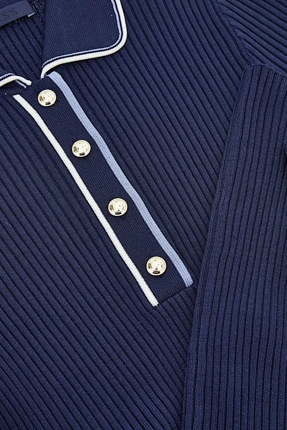Fitted Polo Dress