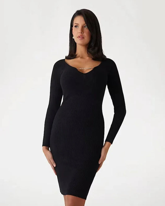 Fitted knit Céline Dress
