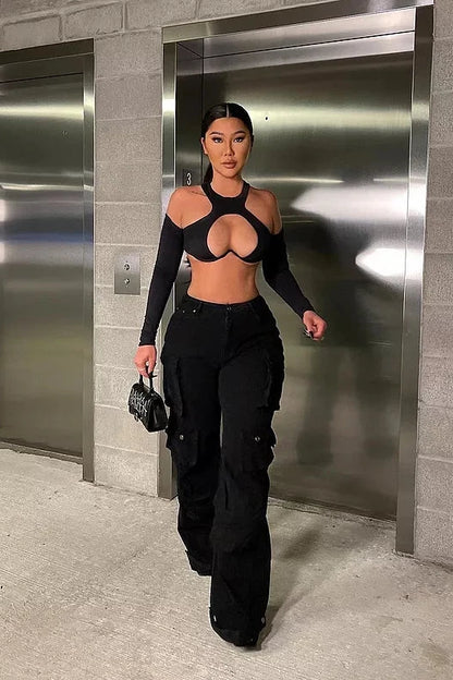 COURTNEY CARGO JEANS