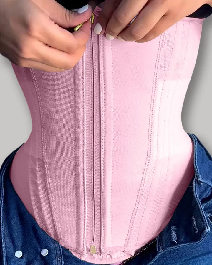 Faja moldeadora de cintura con cierre invisible